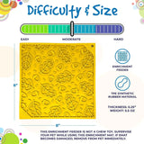 Autumn eMat (Large) Enrichment Lick Mat-Slow Feeder-Rover Pet Products