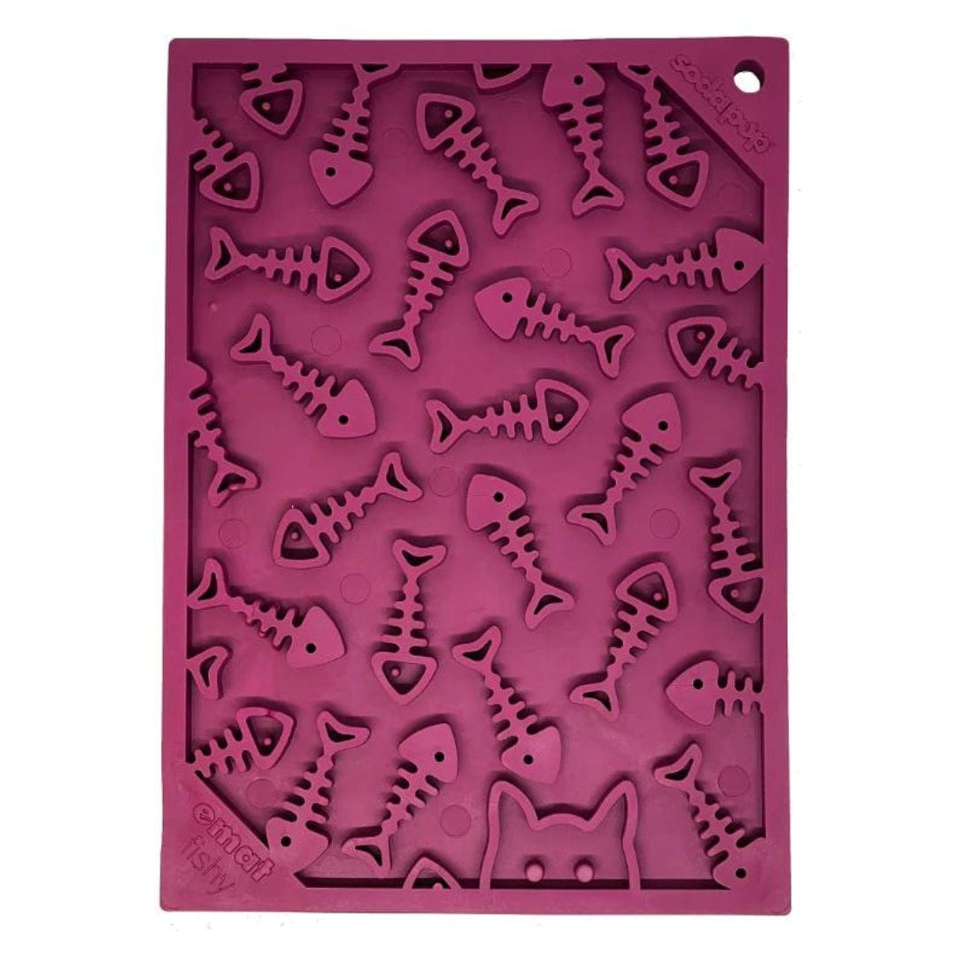 Fishy eMat Enrichment Lick Mat-Slow Feeder-Rover Pet Products