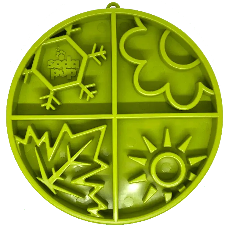 Four Seasons Shallow eBowl Slow Feeder For Dogs-Slow Feeder-Rover Pet Products