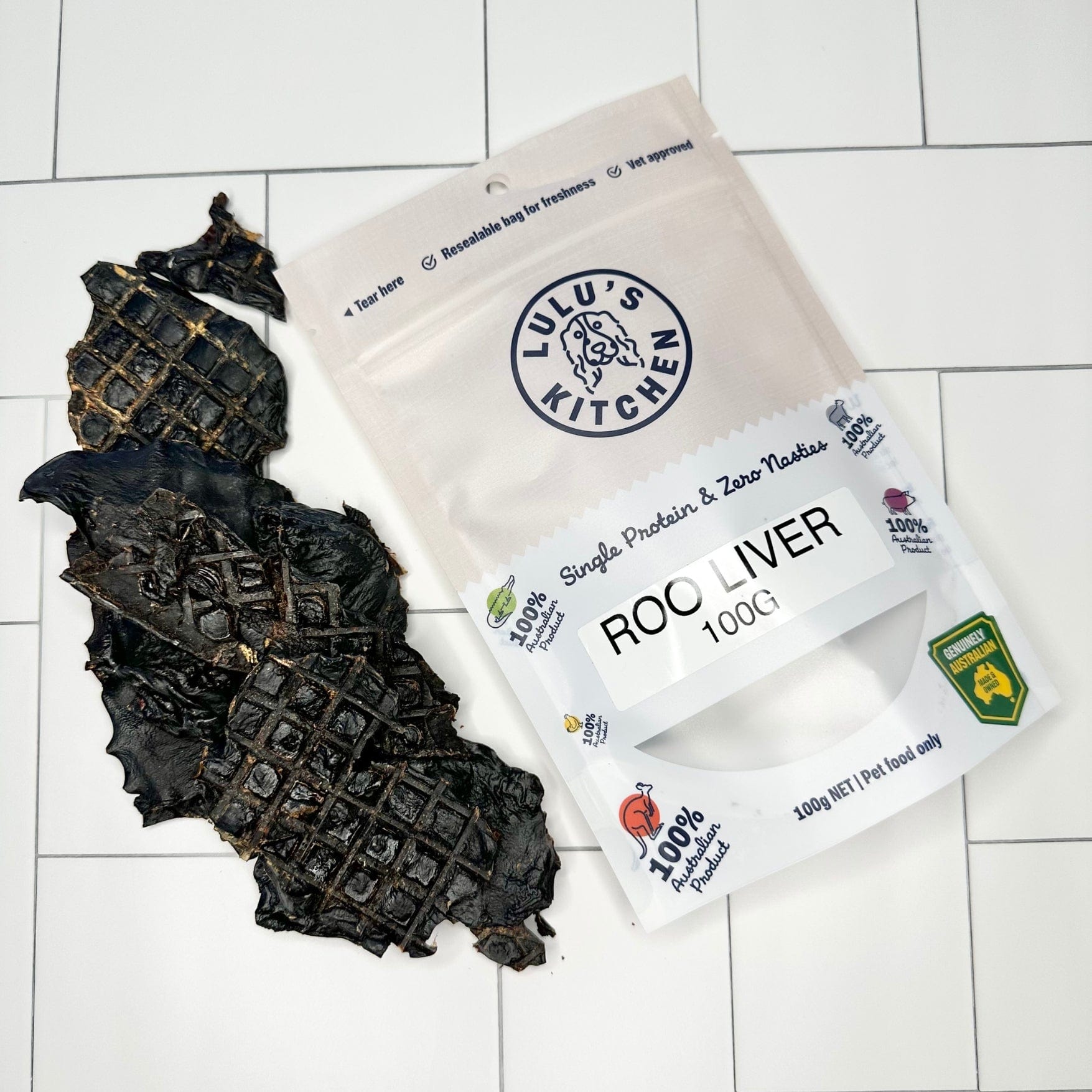 Livin' It Up - Kangaroo Liver-Dog Treat-Rover Pet Products