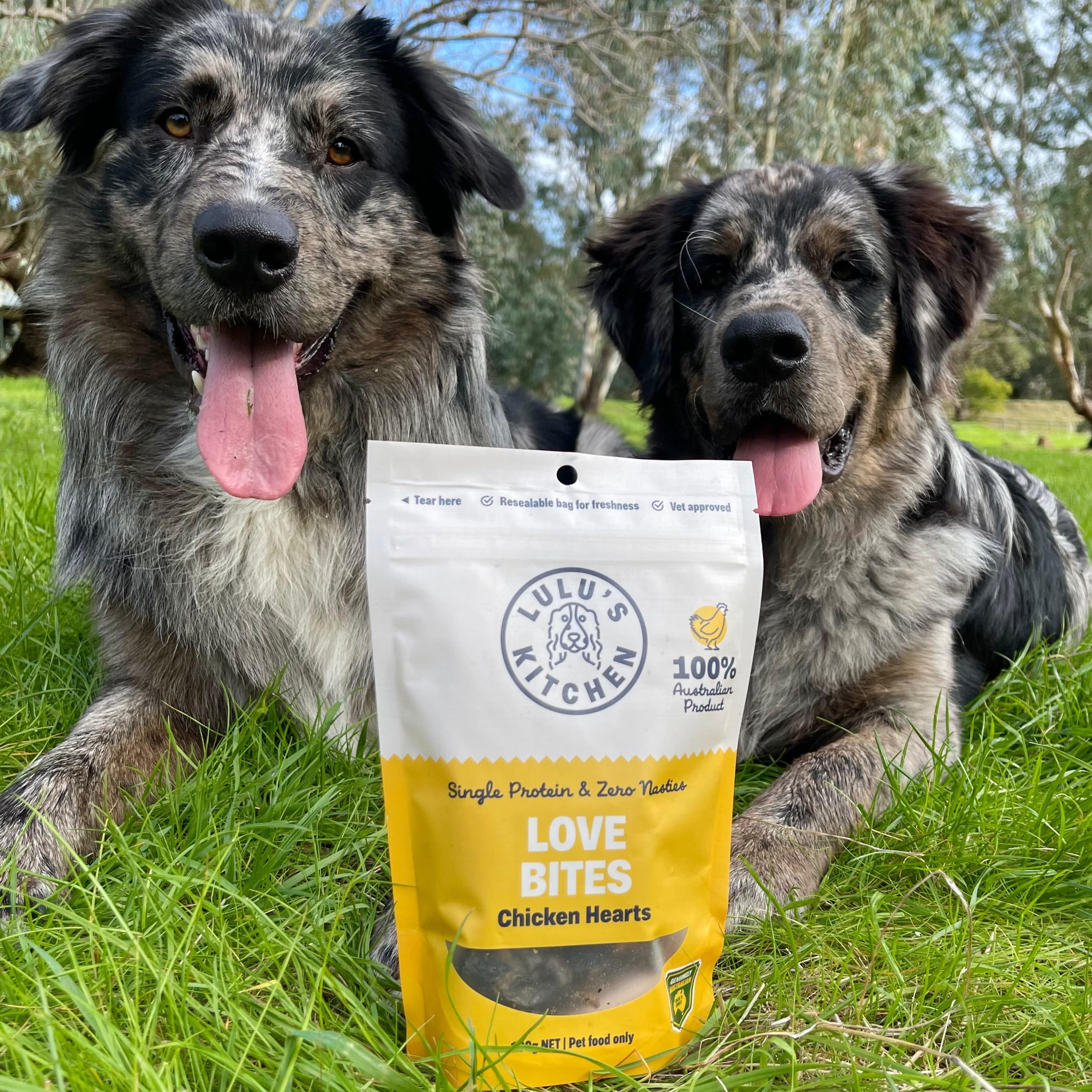 Love Bites - Chicken Hearts-Dog Treat-Rover Pet Products