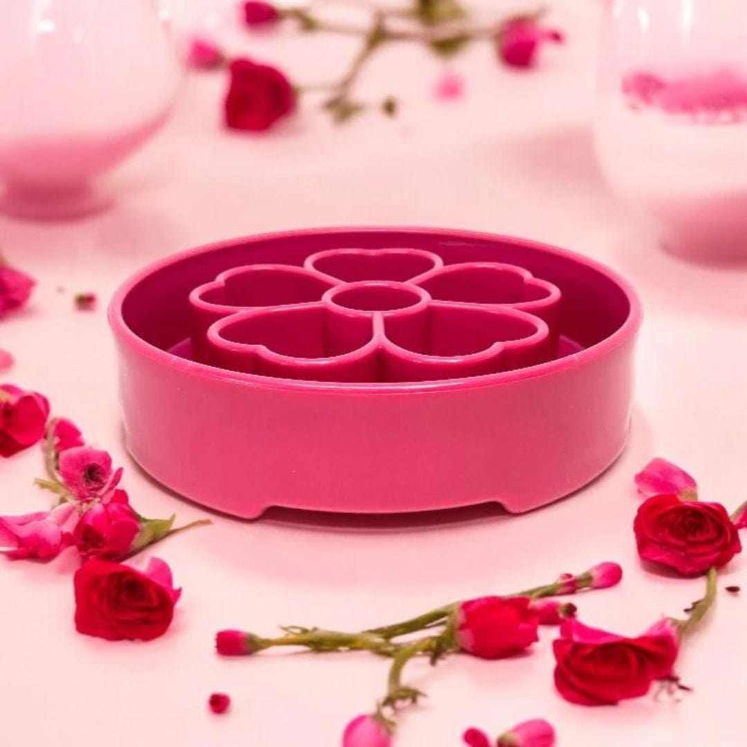 Flower Design eBowl-Slow Feeder-Rover Pet Products