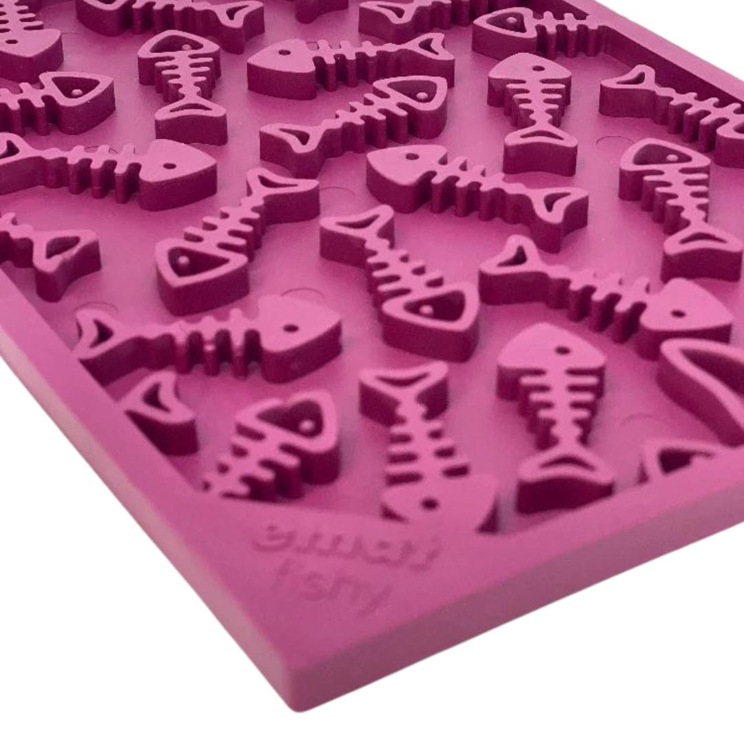 Fishy eMat Enrichment Lick Mat-Slow Feeder-Rover Pet Products