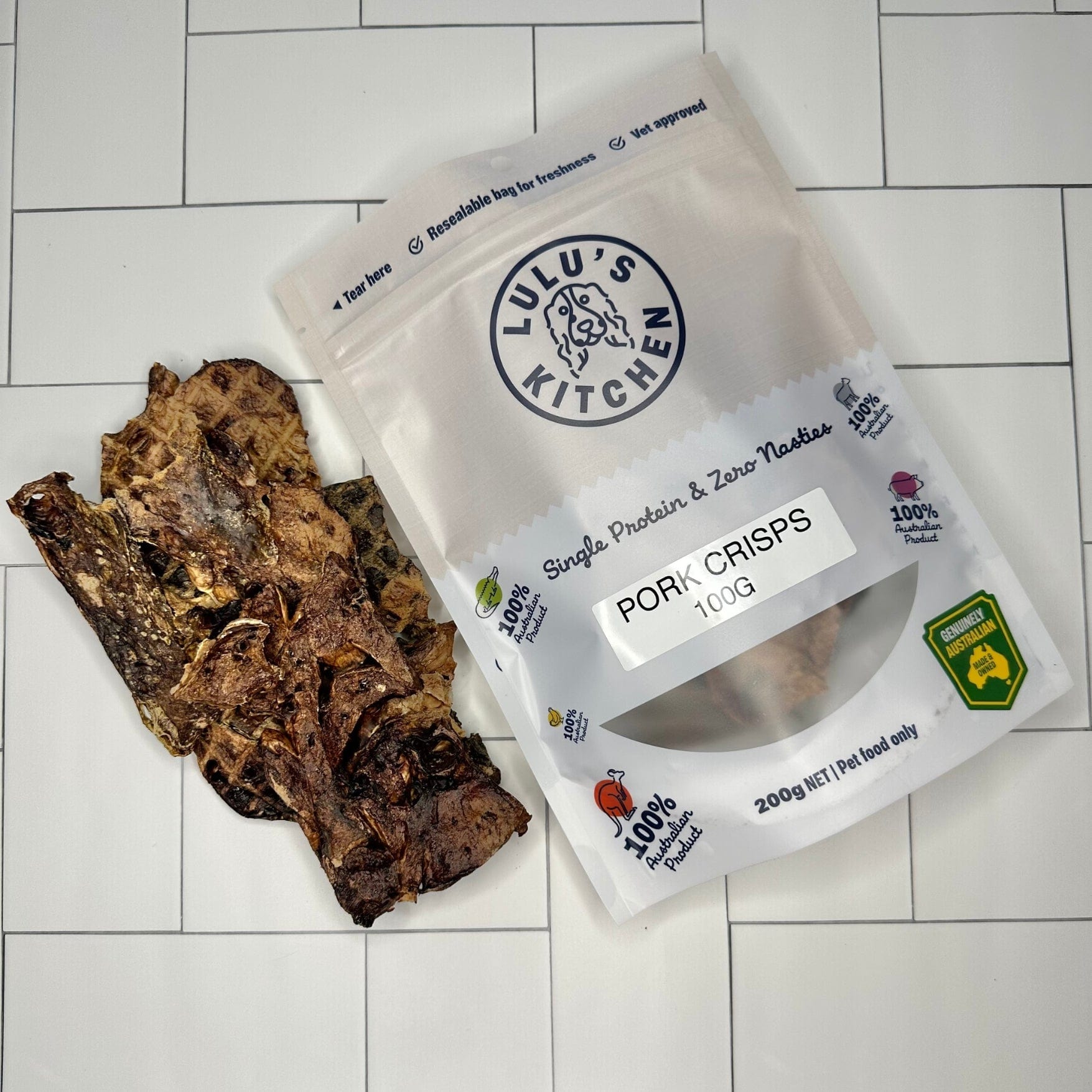 Worth Snorting Over - Pork Crisps-Dog Treat-Rover Pet Products