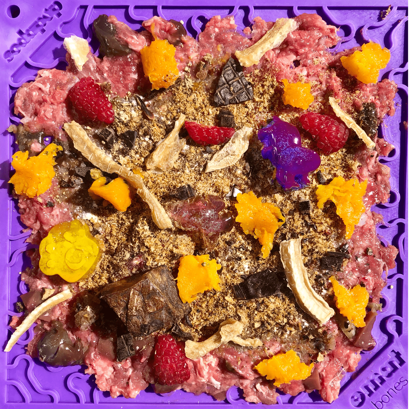 Bones eMat Enrichment Lick Mat-Slow Feeder-Rover Pet Products