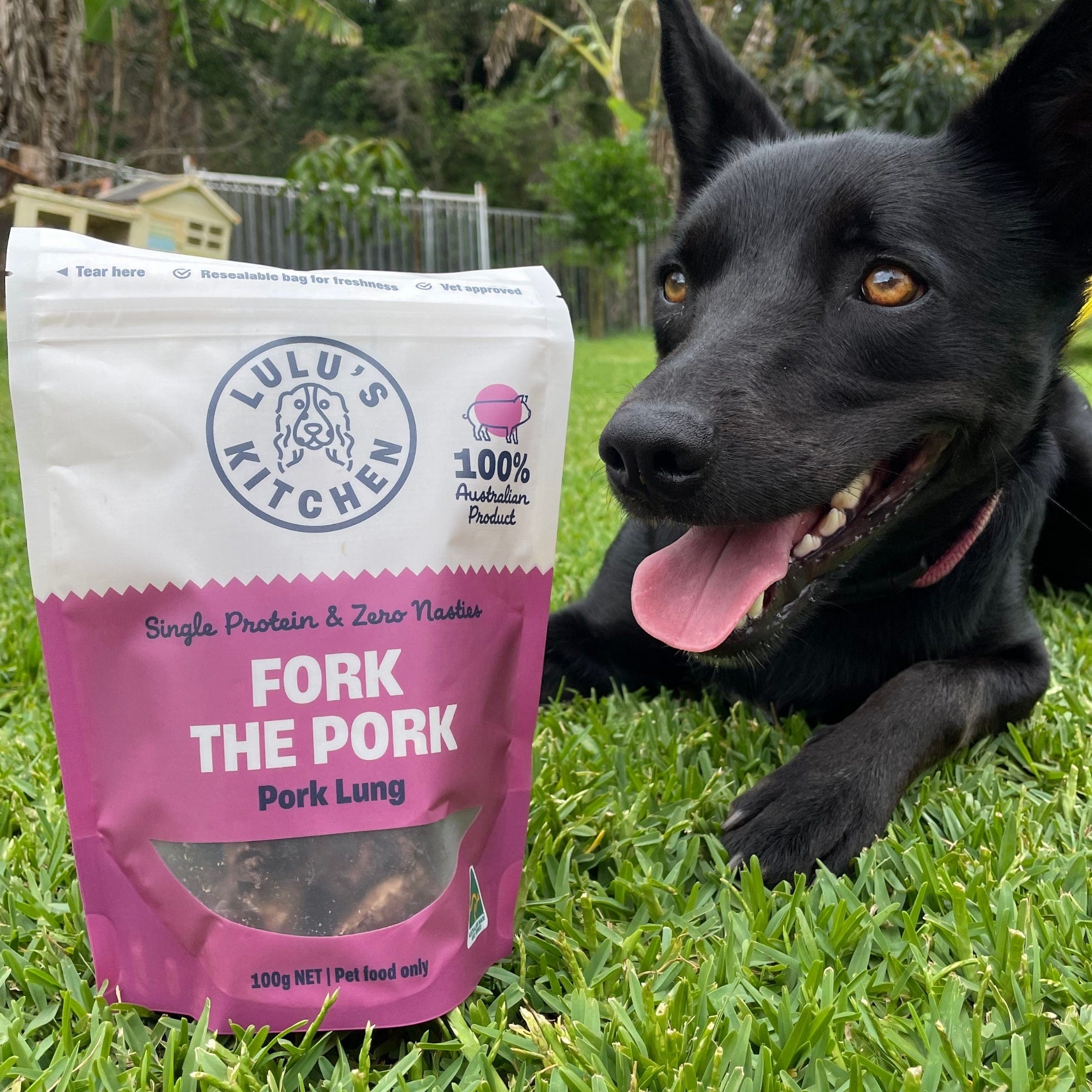 Fork The Pork - Pork Lung-Dog Treat-Rover Pet Products