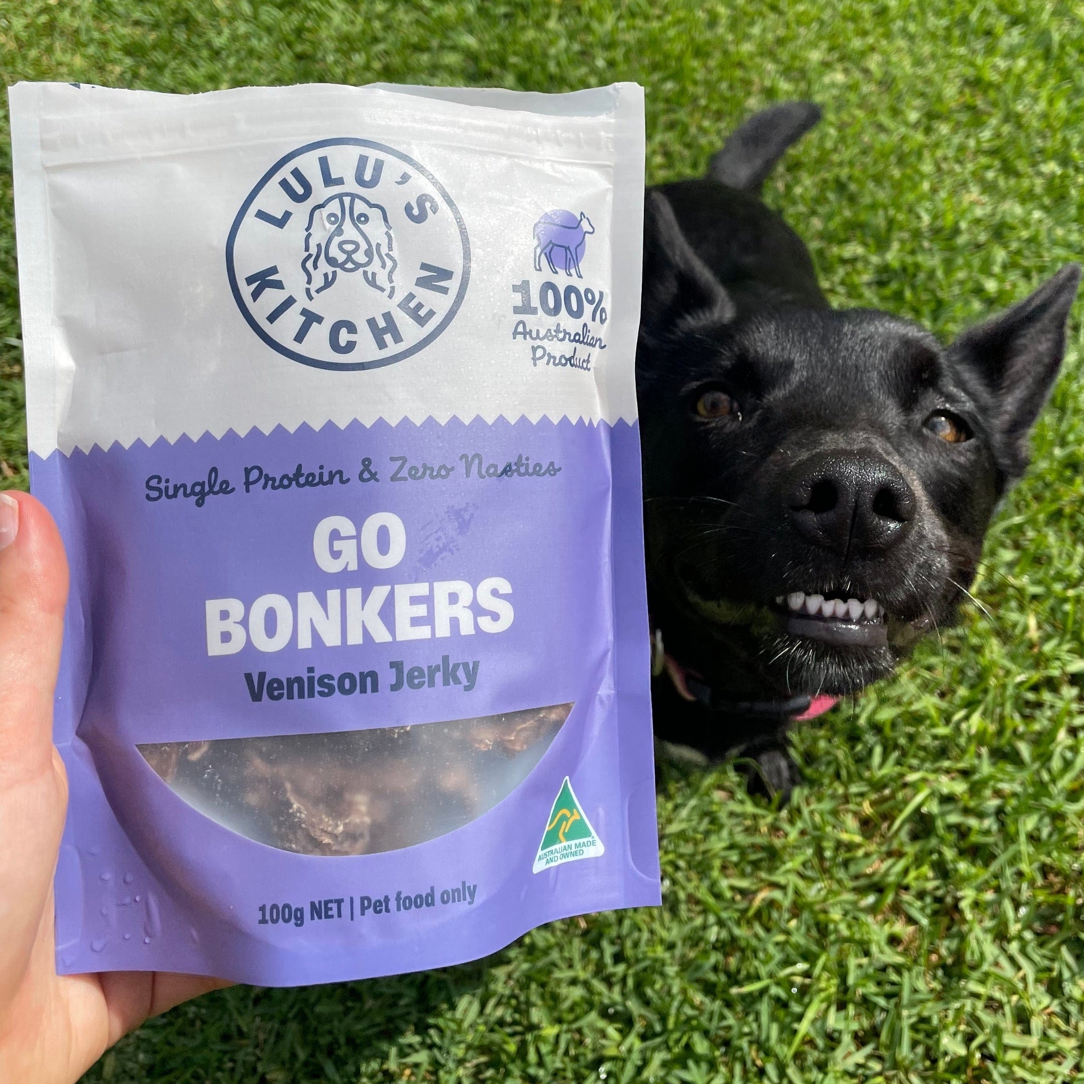 Go Bonkers - Venison Jerky-Dog Treat-Rover Pet Products