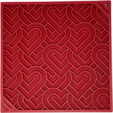 Heart Design "Love" eMat Enrichment Lick Mat-Slow Feeder-Rover Pet Products