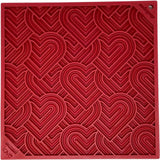 Heart Design "Love" eMat Enrichment Lick Mat-Slow Feeder-Rover Pet Products