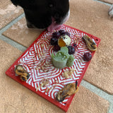 Heart eMat Enrichment Lick Mat-Slow Feeder-Rover Pet Products