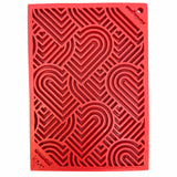 Heart eMat Enrichment Lick Mat-Slow Feeder-Rover Pet Products