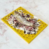 Honeycomb eMat Enrichment Lick Mat-Slow Feeder-Rover Pet Products