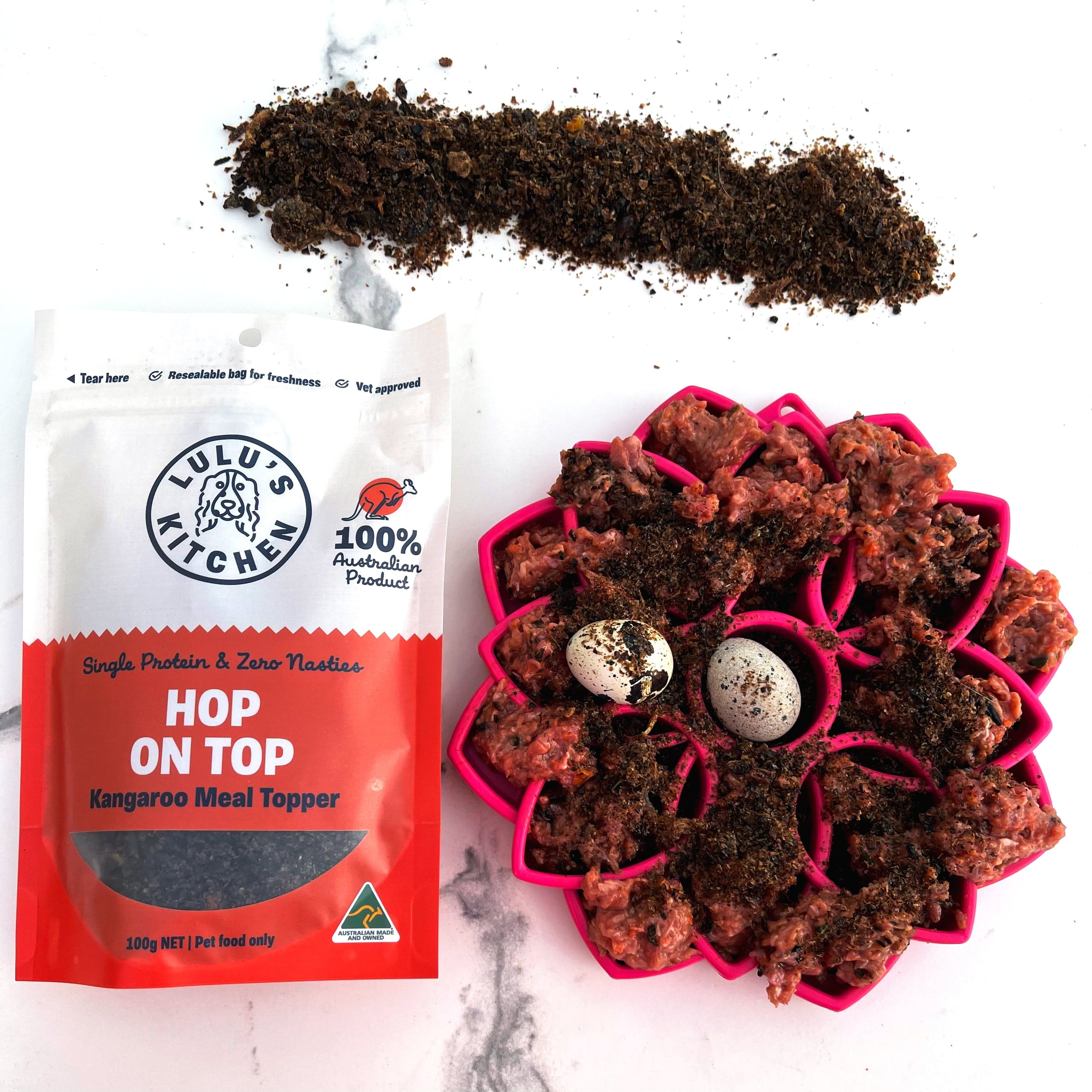 Hop On Top - Kangaroo Meal Topper-Dog Treat-Rover Pet Products