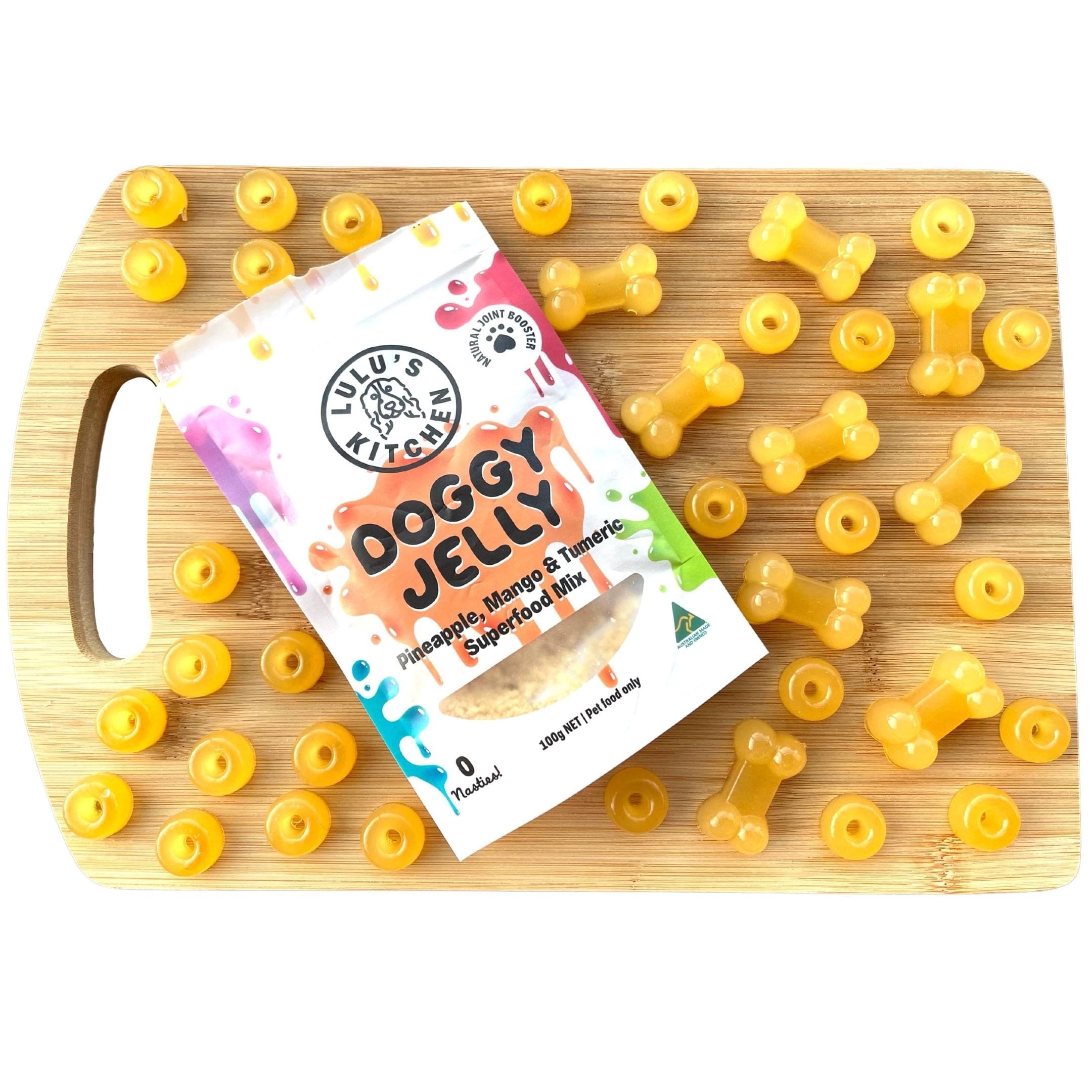 Pineapple, Mango & Tumeric Jelly Superfood Jelly-Doggy Jelly-Rover Pet Products