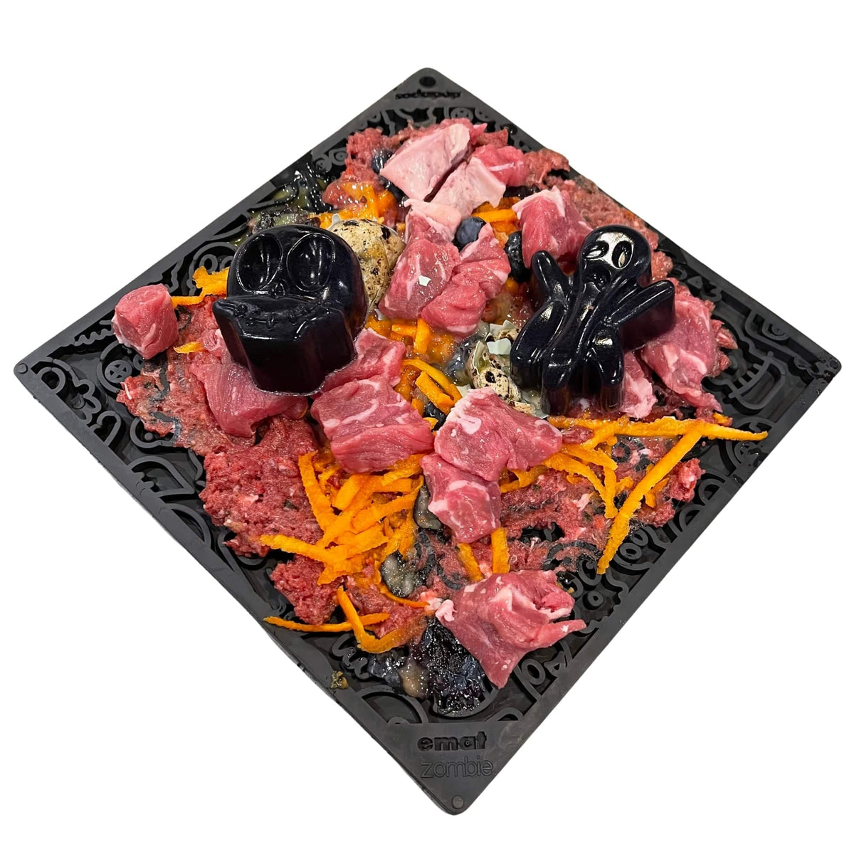Zombie eMat Enrichment Lick Mat-Slow Feeder-Rover Pet Products