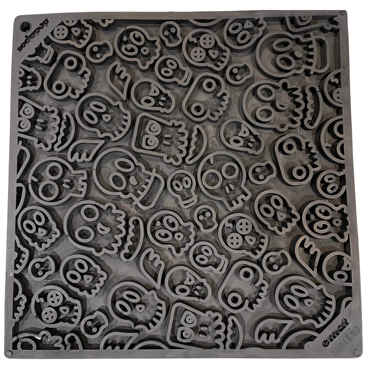 Zombie eMat Enrichment Lick Mat-Slow Feeder-Rover Pet Products