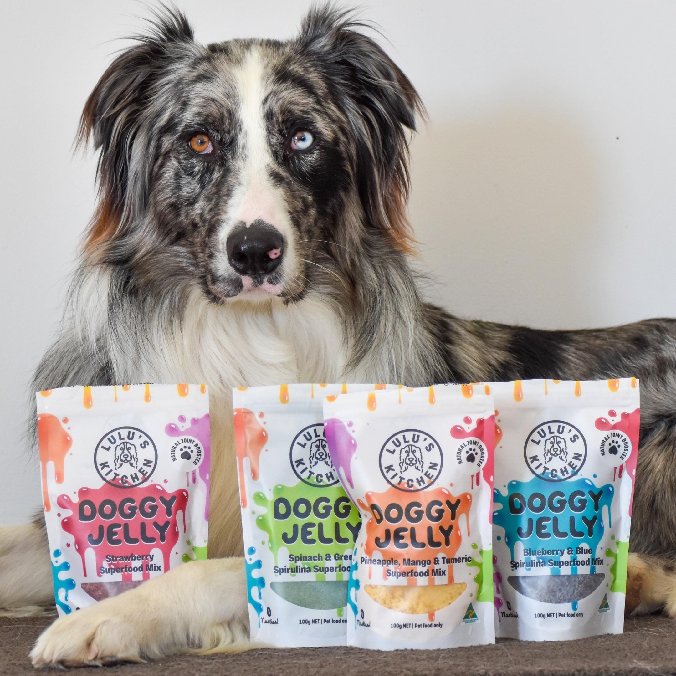 Spinach & Green Spirulina Superfood Jelly-Doggy Jelly-Rover Pet Products