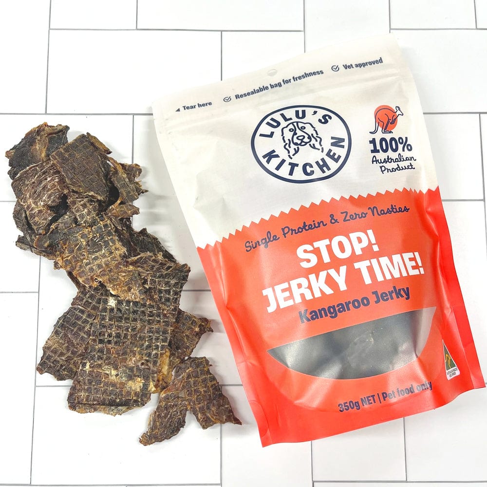 STOP! Jerky Time! - Kangaroo Jerky-Dog Treat-Rover Pet Products