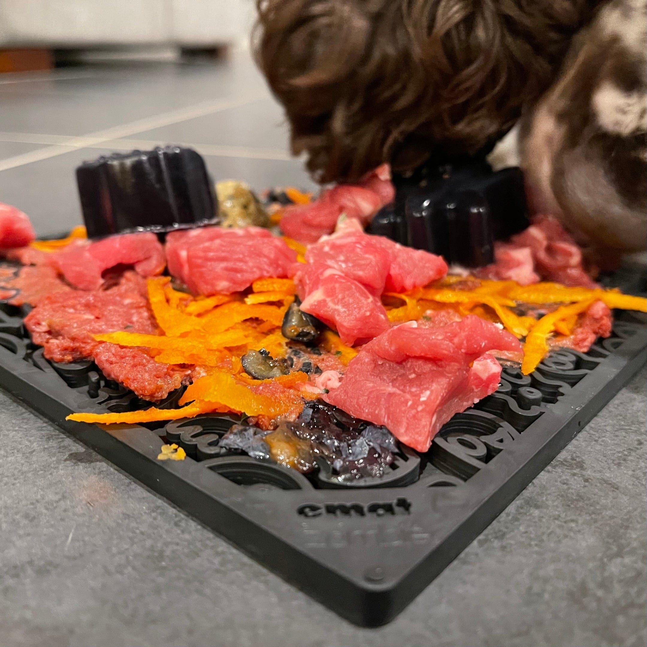 Zombie eMat Enrichment Lick Mat-Slow Feeder-Rover Pet Products