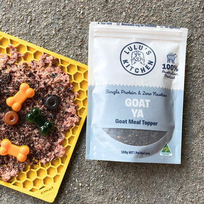 Goat Meal Topper – Aussie Hypoallergenic & Iron-Rich