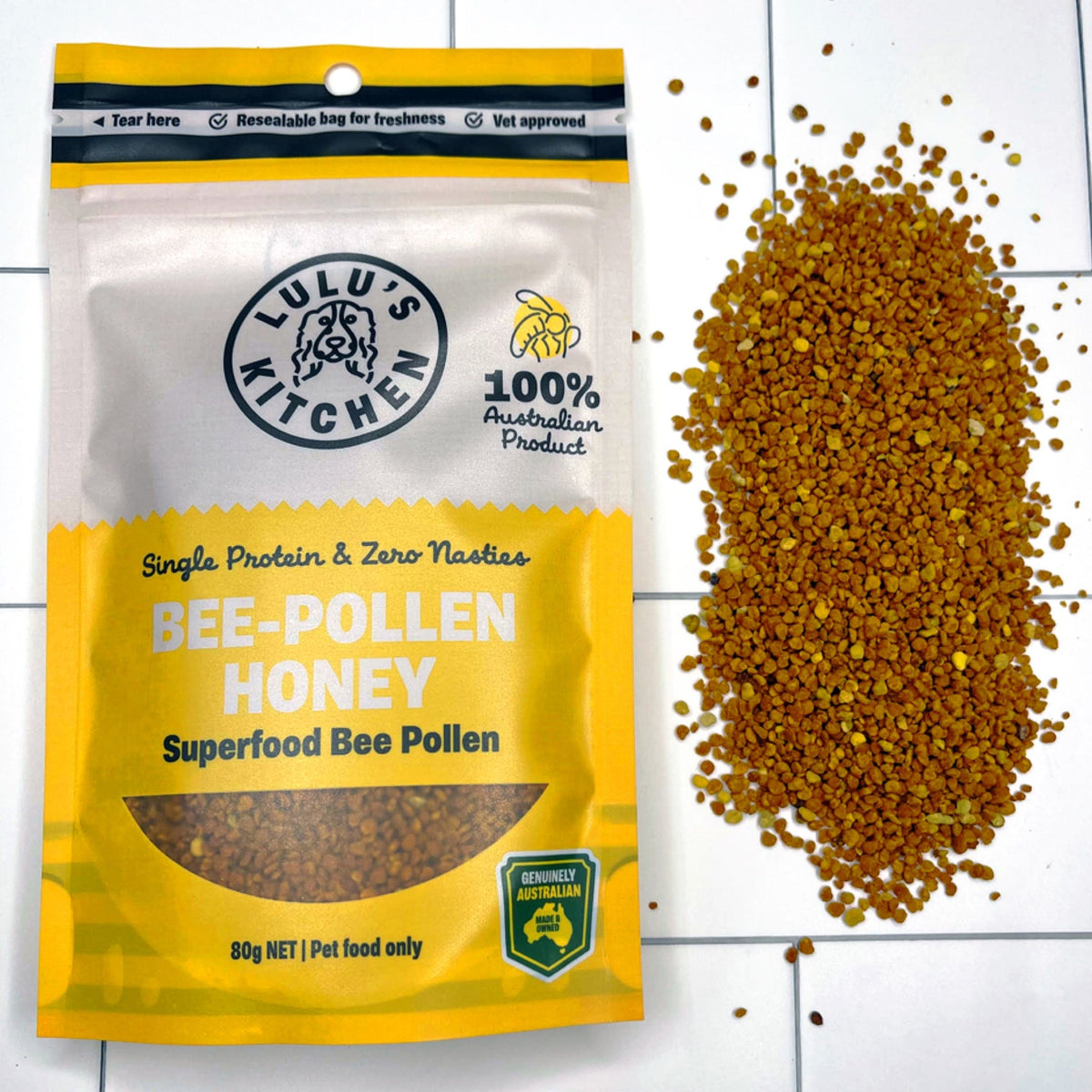 BEE-POLLEN-Dog Treat-Rover Pet Products