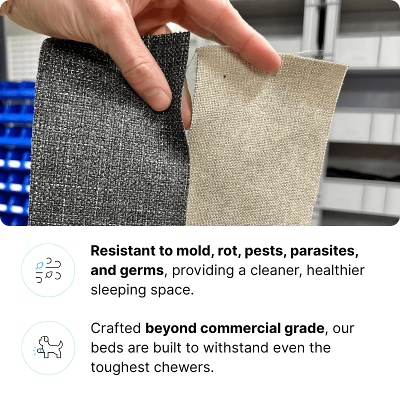 Luxury Orthopaedic Dog Bed Handmade Australian PlushMat! for Joint