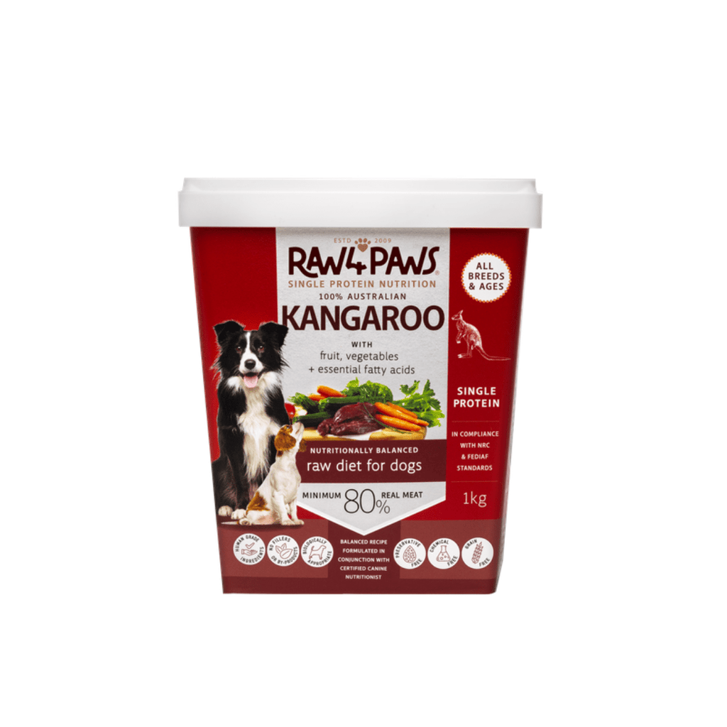 Premium Kangaroo Raw Dog Food High Protein, Low Fat Aussie