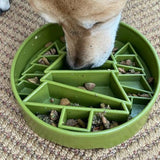 Pine Tree Design eBowl Slow Feeder For Dogs-Slow Feeder-Rover Pet Products