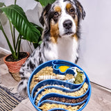 Wave eBowl Slow Feeder For Dogs-Slow Feeder-Rover Pet Products