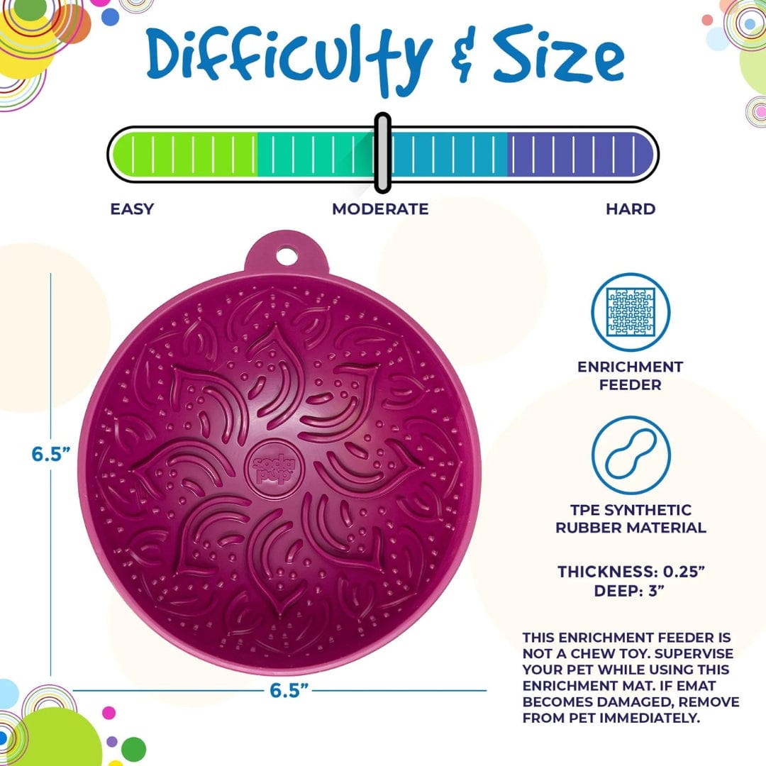 Garden of Eatin' Tipsy Bowl Lick Mat-Slow Feeder-Rover Pet Products