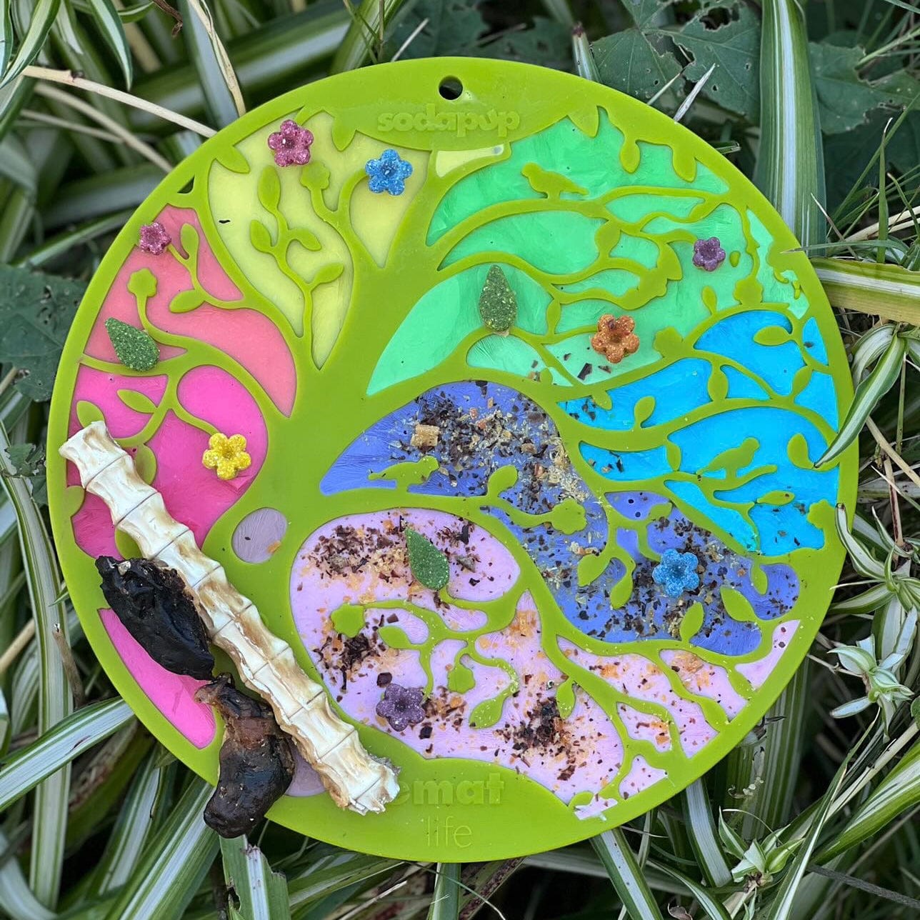 Tree Of Life eMat Enrichment Lick Mat-Slow Feeder-Rover Pet Products