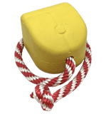Yellow Latex Dog Toy Computer Mouse