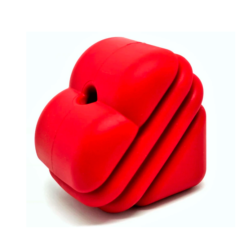 Latex Love Heart Power Chewer Dog Toy from Rover Pet Products and Sodapup Dog Toys