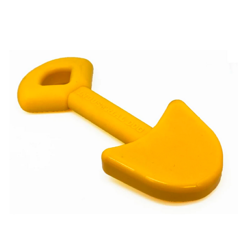 Yellow Nylon Shovel Dog Chew Toy from Rover Pet Products
