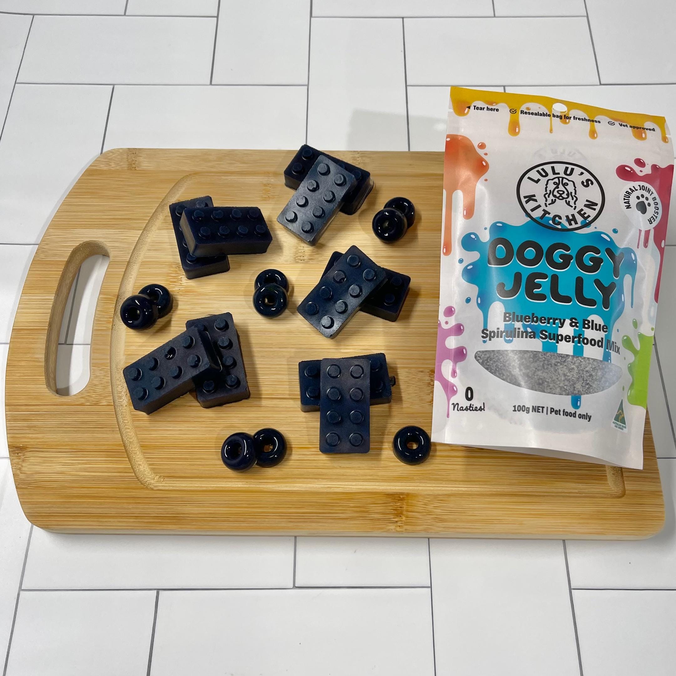 Blueberry & Blue Spirulina Superfood Jelly-Doggy Jelly-Rover Pet Products