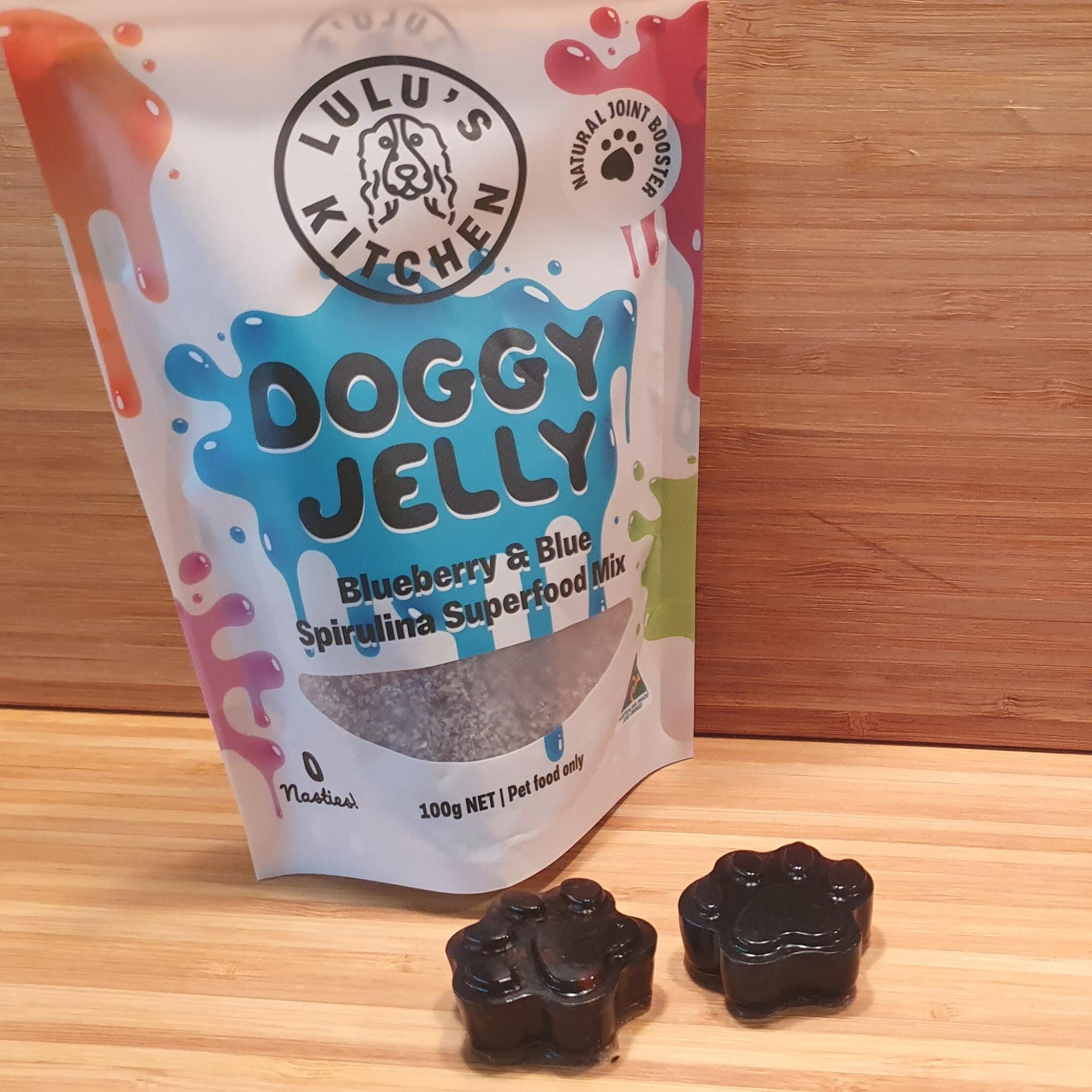 Blueberry & Blue Spirulina Superfood Jelly-Doggy Jelly-Rover Pet Products