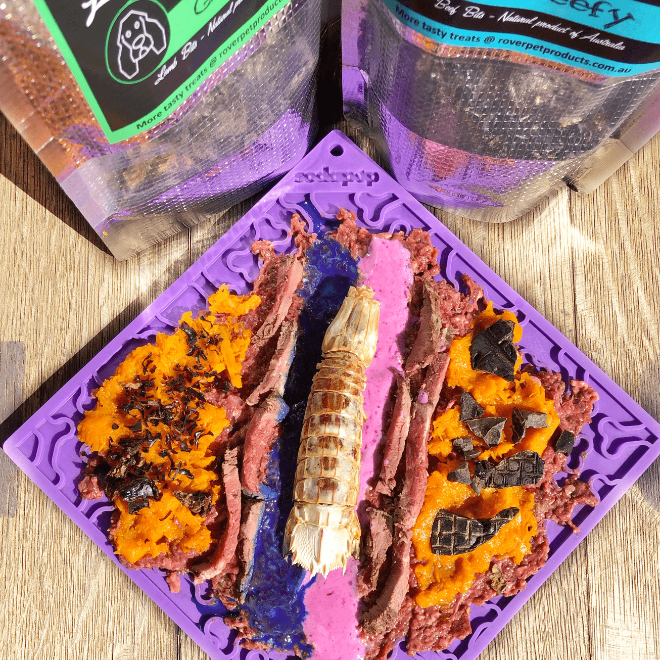 Bones eMat Enrichment Lick Mat-Slow Feeder-Rover Pet Products