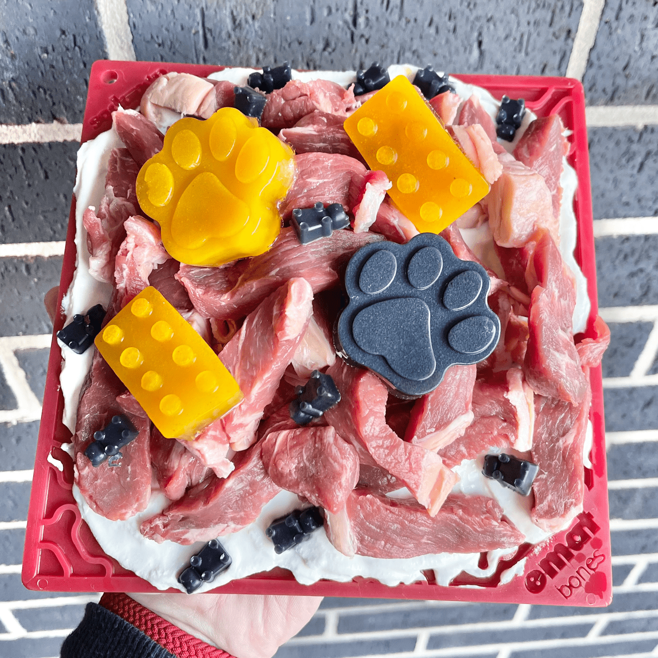 Bones eMat Enrichment Lick Mat-Slow Feeder-Rover Pet Products