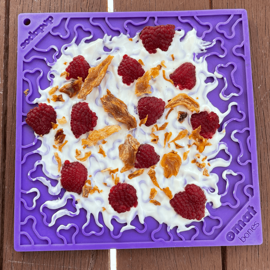 Bones eMat Enrichment Lick Mat-Slow Feeder-Rover Pet Products