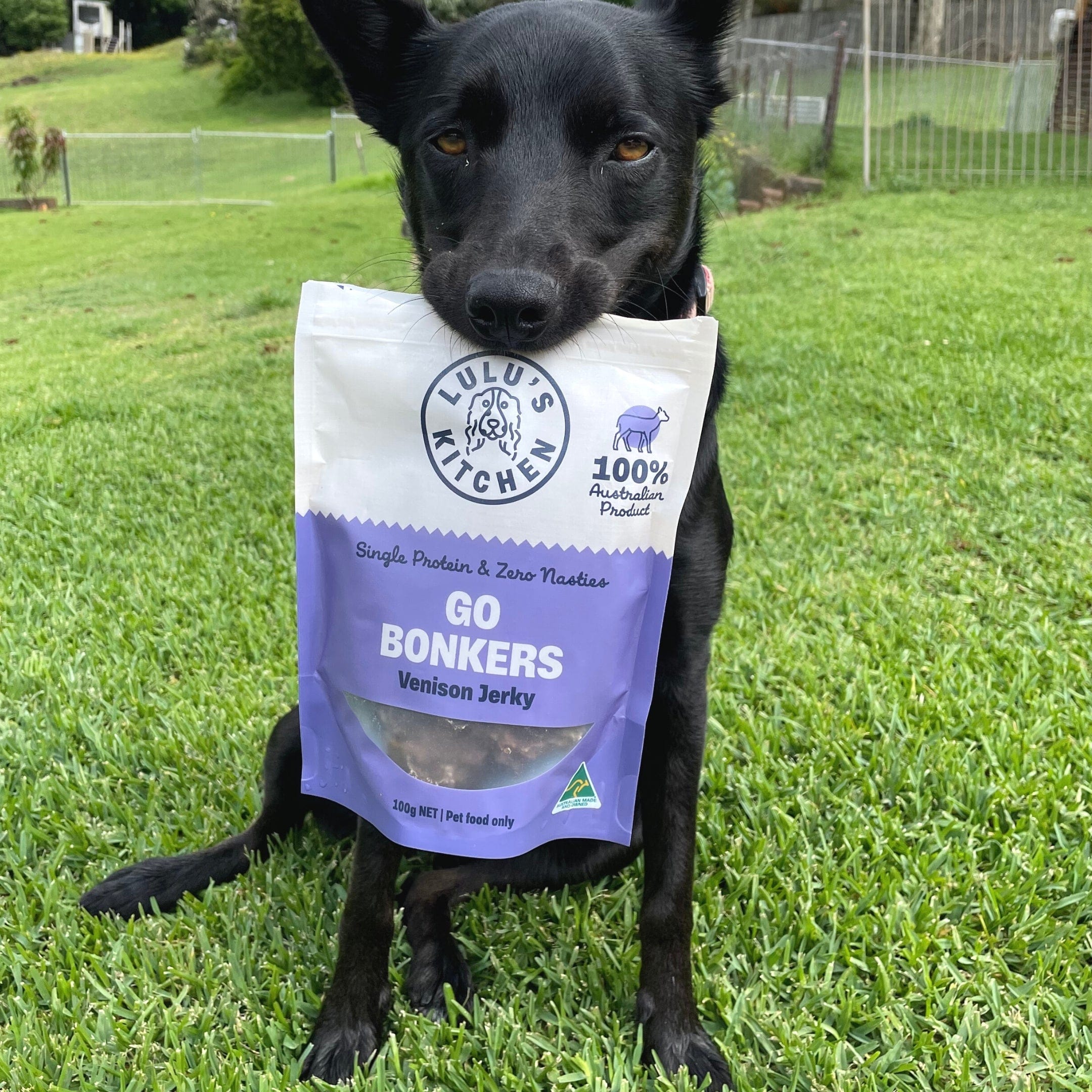 Go Bonkers - Venison Jerky-Dog Treat-Rover Pet Products