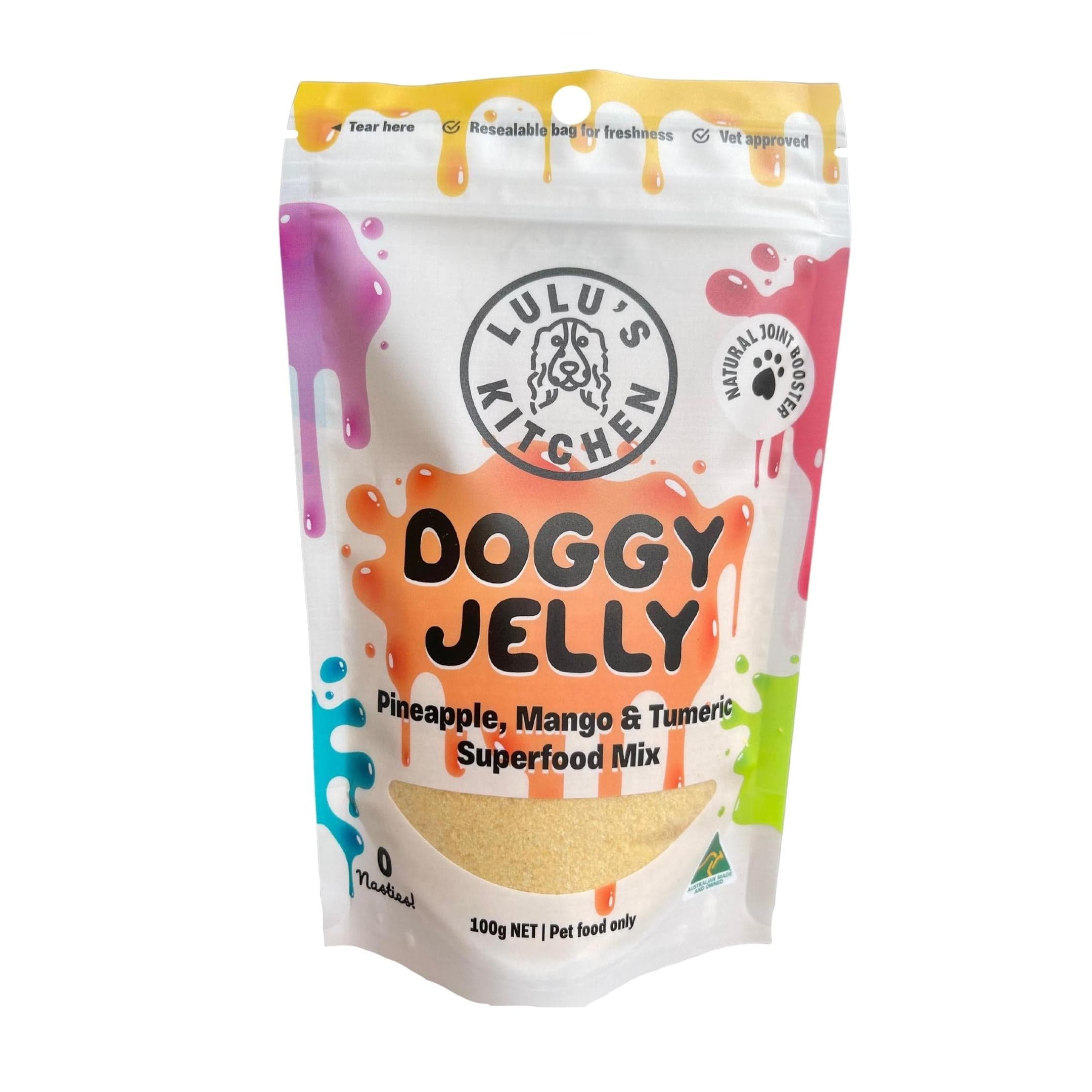 Pineapple, Mango & Tumeric Jelly Superfood Jelly-Doggy Jelly-Rover Pet Products