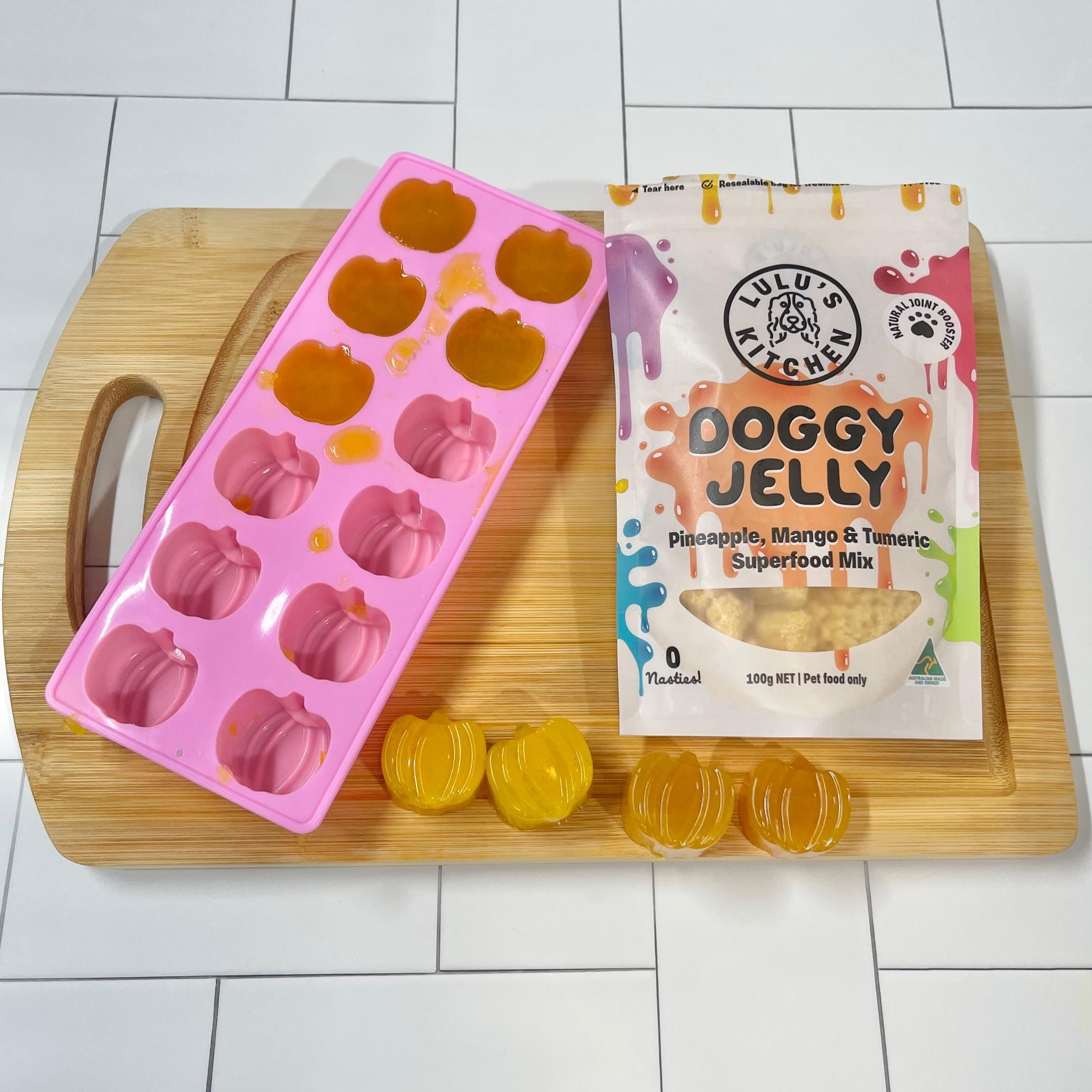 Pineapple, Mango & Tumeric Jelly Superfood Jelly-Doggy Jelly-Rover Pet Products