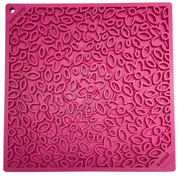 Flower Power eMat (Large) Enrichment Lick Mat-Slow Feeder-Rover Pet Products