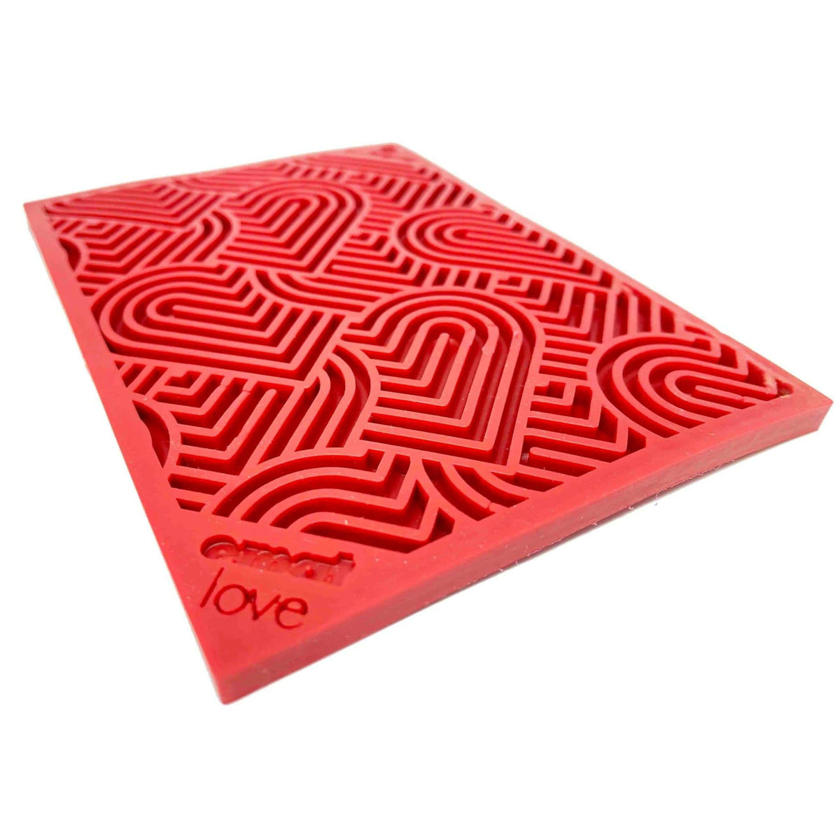 Heart eMat Enrichment Lick Mat-Slow Feeder-Rover Pet Products