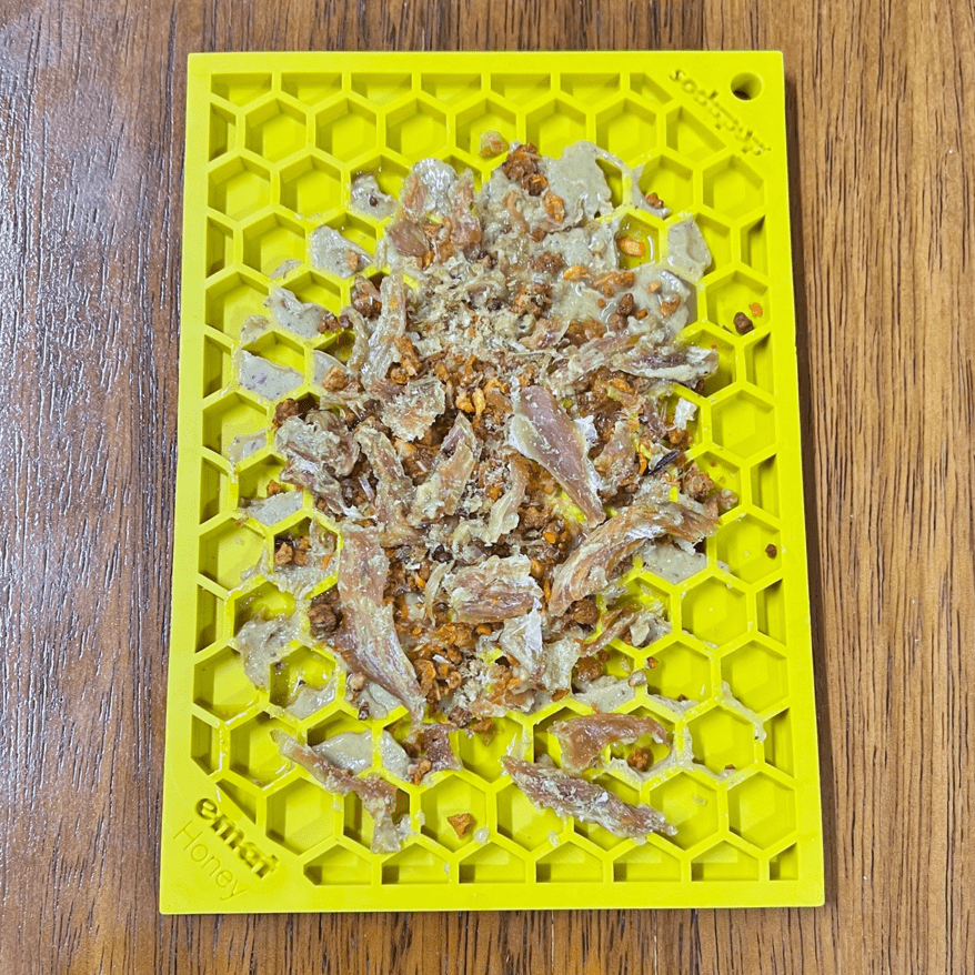 Honeycomb eMat Enrichment Lick Mat-Slow Feeder-Rover Pet Products