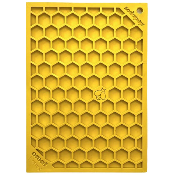 Honeycomb eMat Enrichment Lick Mat-Slow Feeder-Rover Pet Products