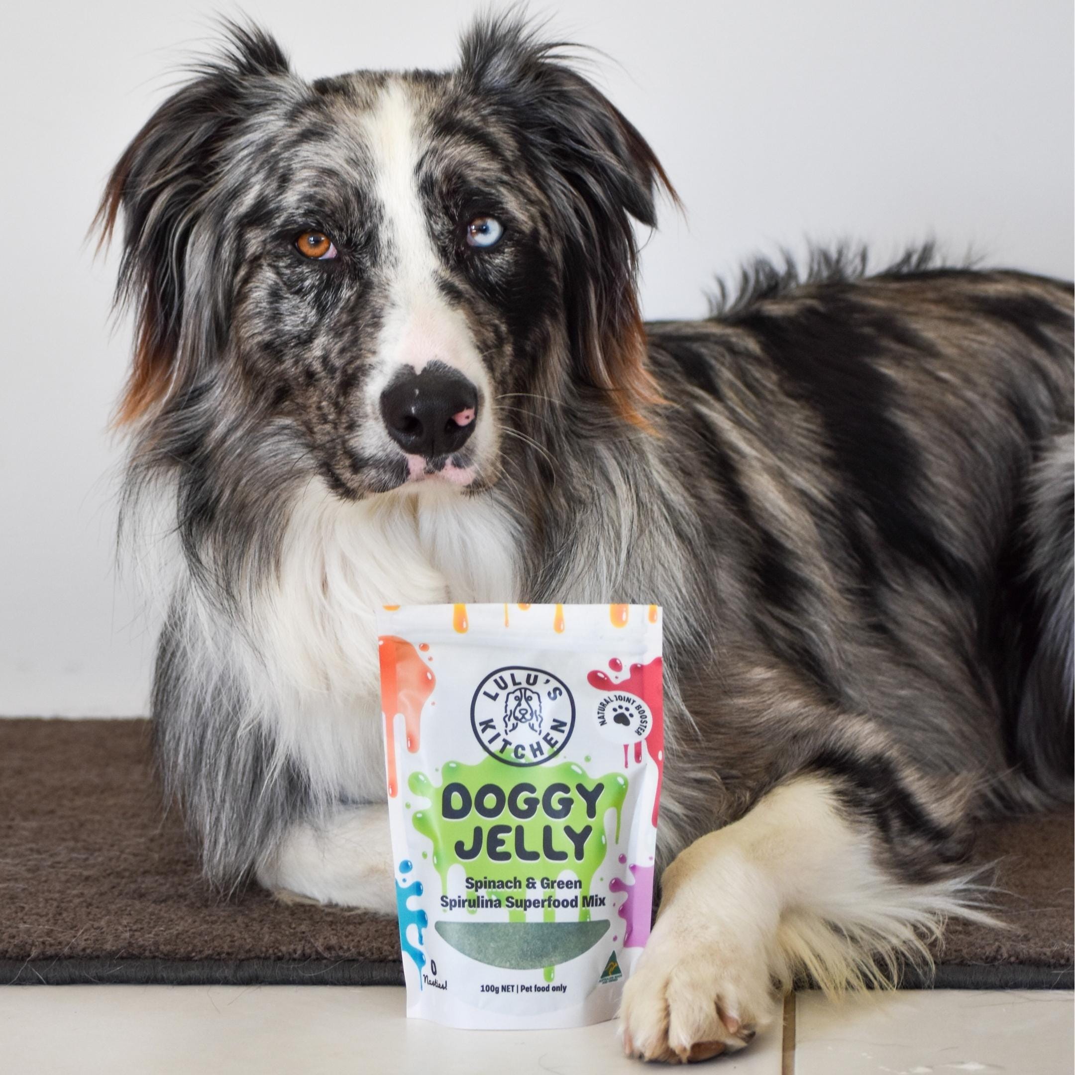 Spinach & Green Spirulina Superfood Jelly-Doggy Jelly-Rover Pet Products