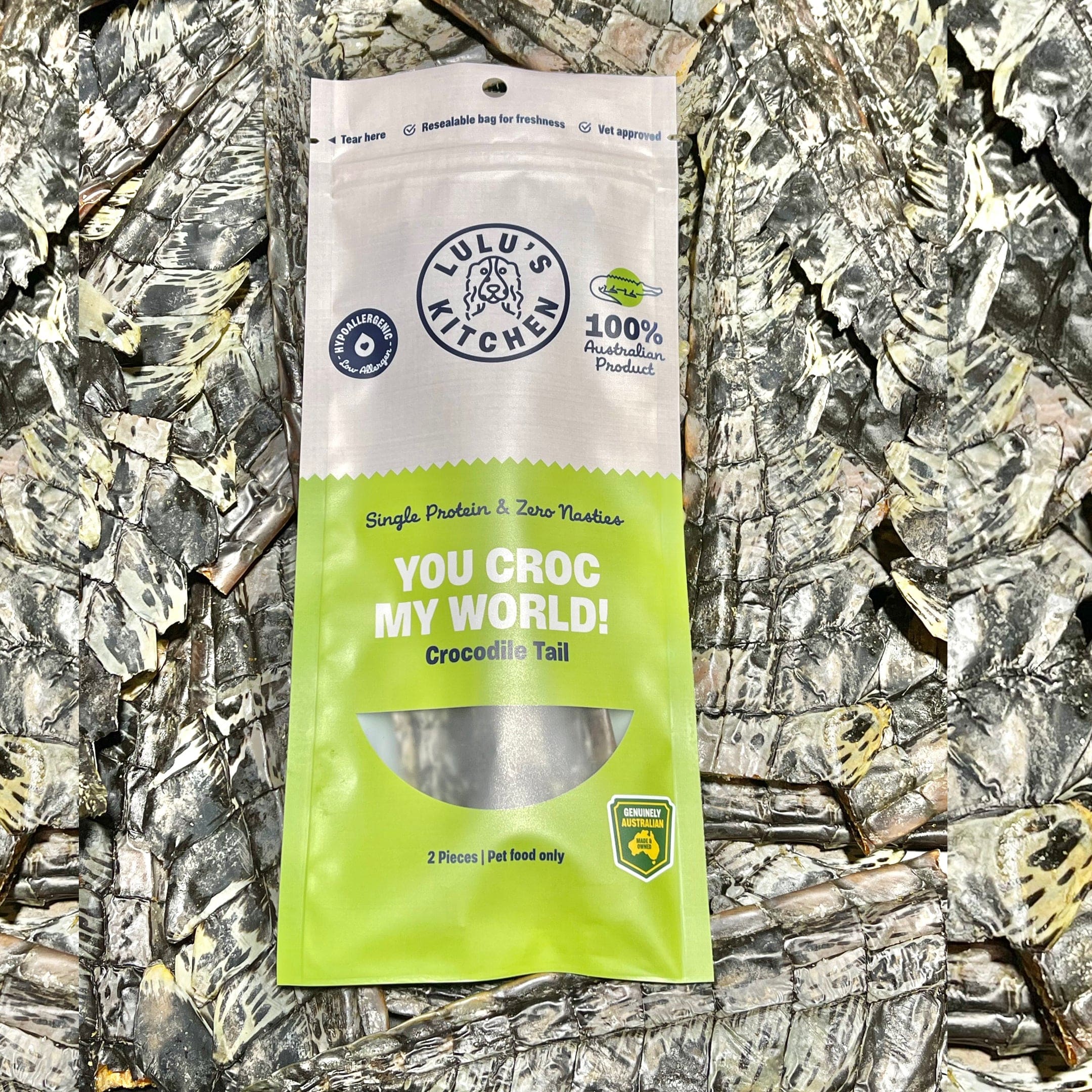 YOU CROC MY WORLD-Dog Treat-Rover Pet Products