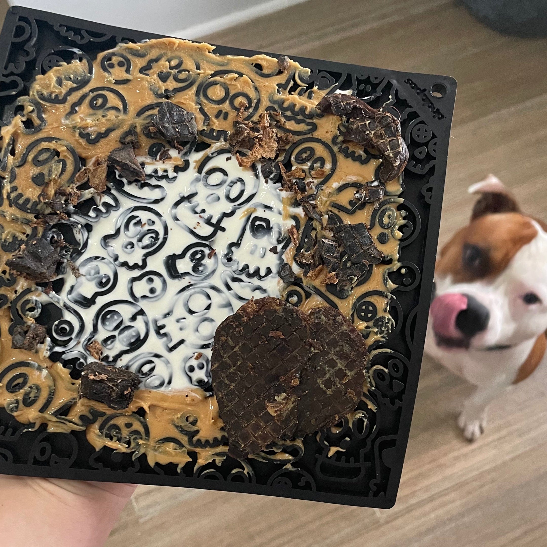 Zombie eMat Enrichment Lick Mat-Slow Feeder-Rover Pet Products